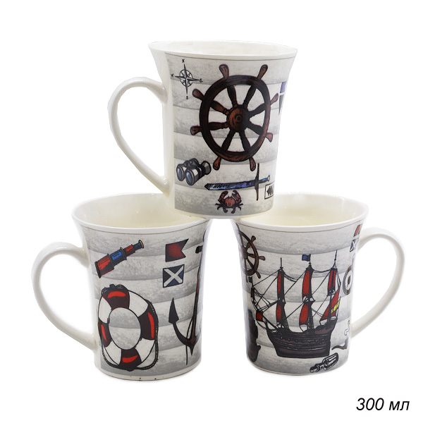 Кружка 300 мл / HL185 /уп 12/72/