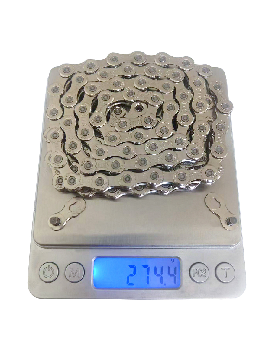 Велосипедная цепь DONGYA CHAIN 12 speed D12 SILVER ГОСТ 30442-97 ISO 9633 /уп 50/