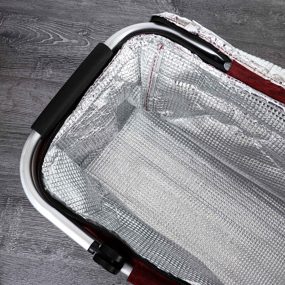 Сумка с эффектом сохранения холода, тепла/термосумка / DFB130red /уп 30/ 42х20х23 см