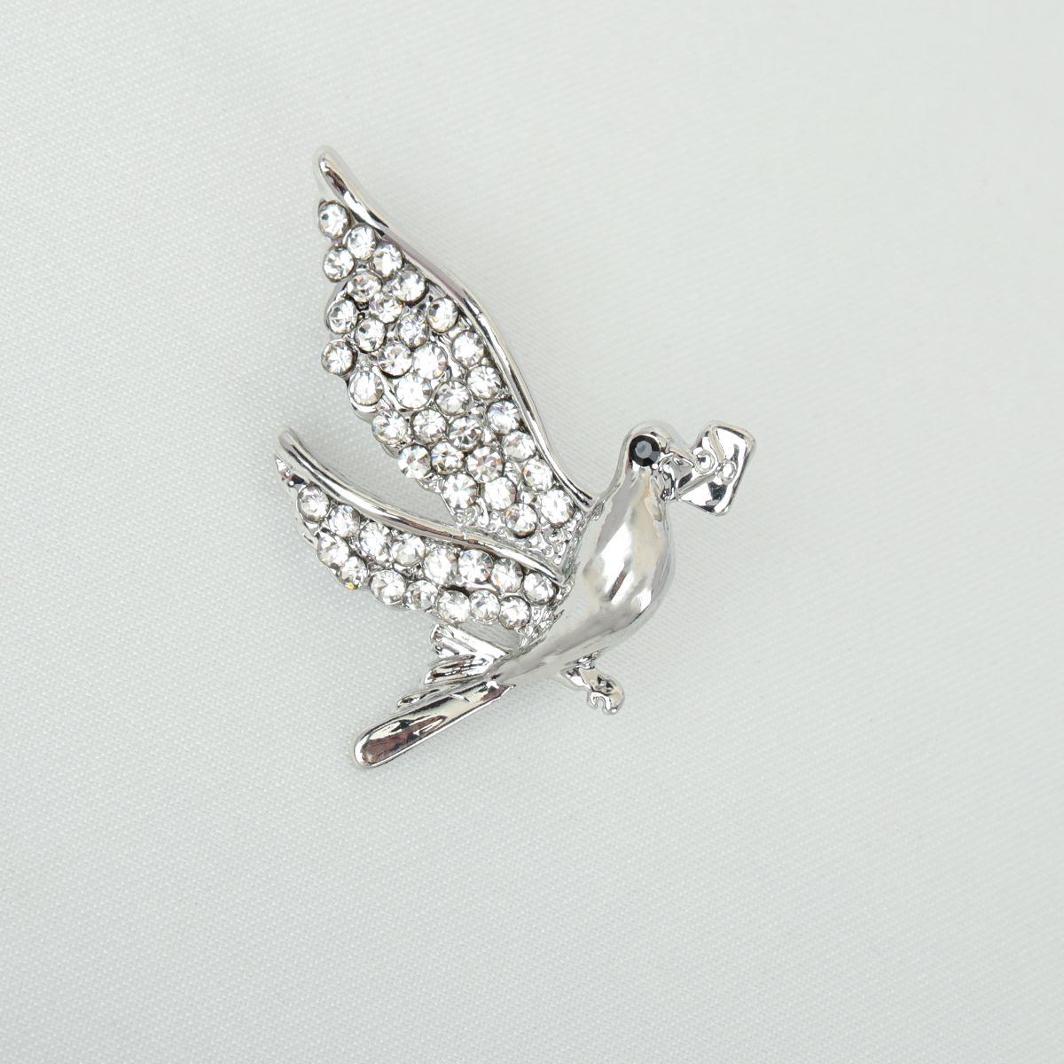 Брошь Голубь / 3081-1 /уп 24/