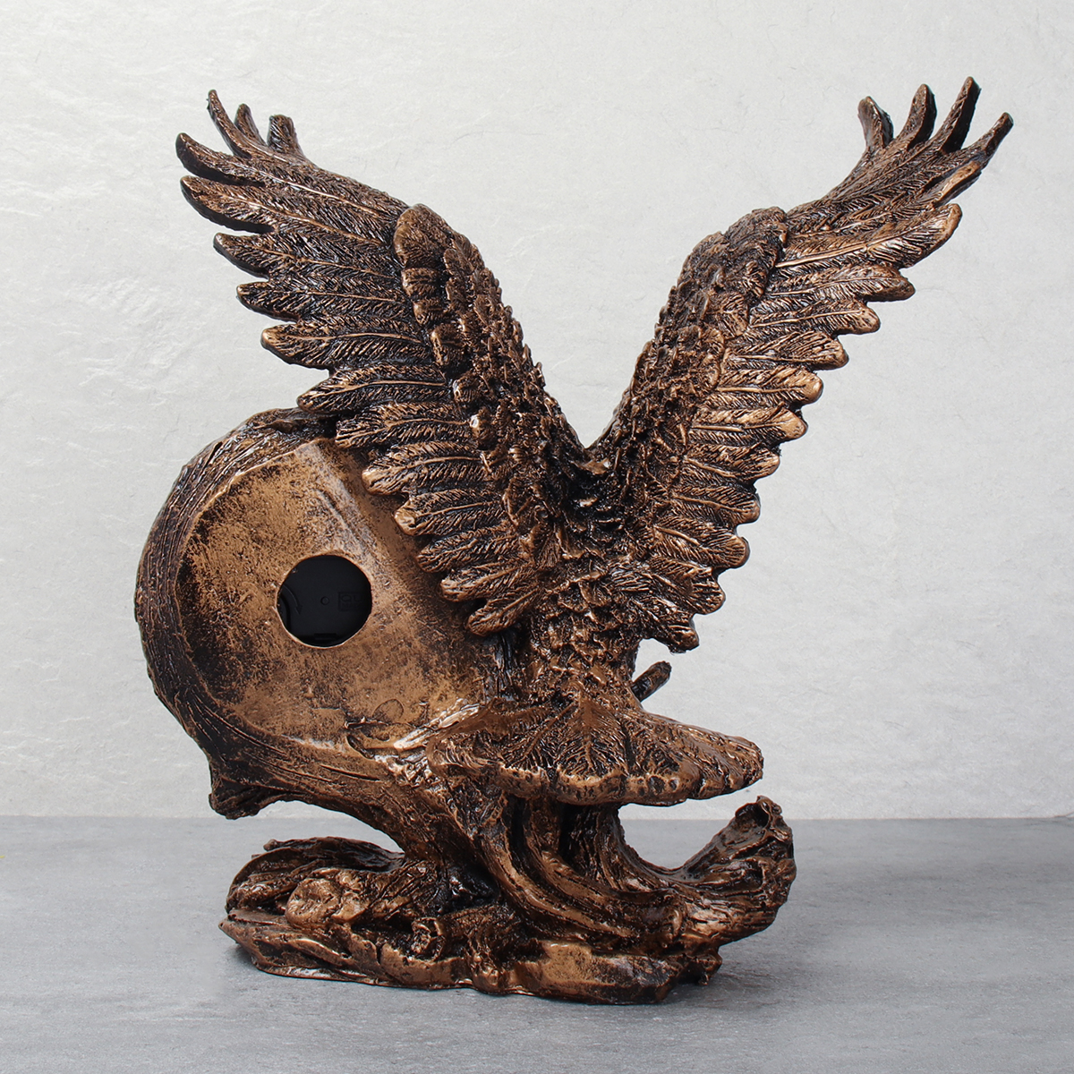 Часы статуэтка Орел 29 см / 3511A /уп 12/