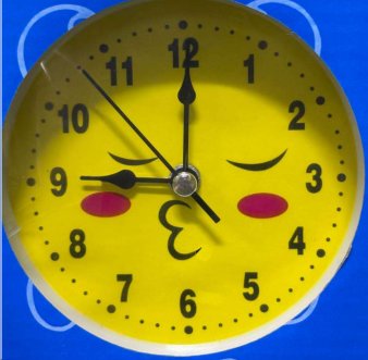 Будильник Смайлик 16 см / 668-4 /уп 60/ 737945
