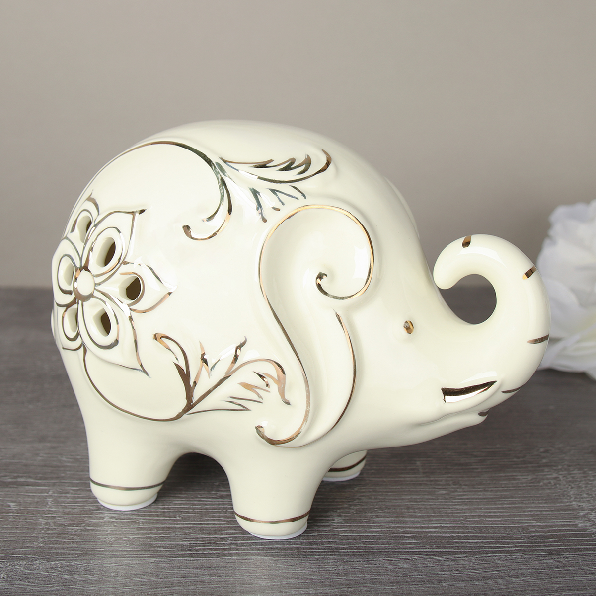 Фигурка 16 см Слон / YBN-99 /уп 25/