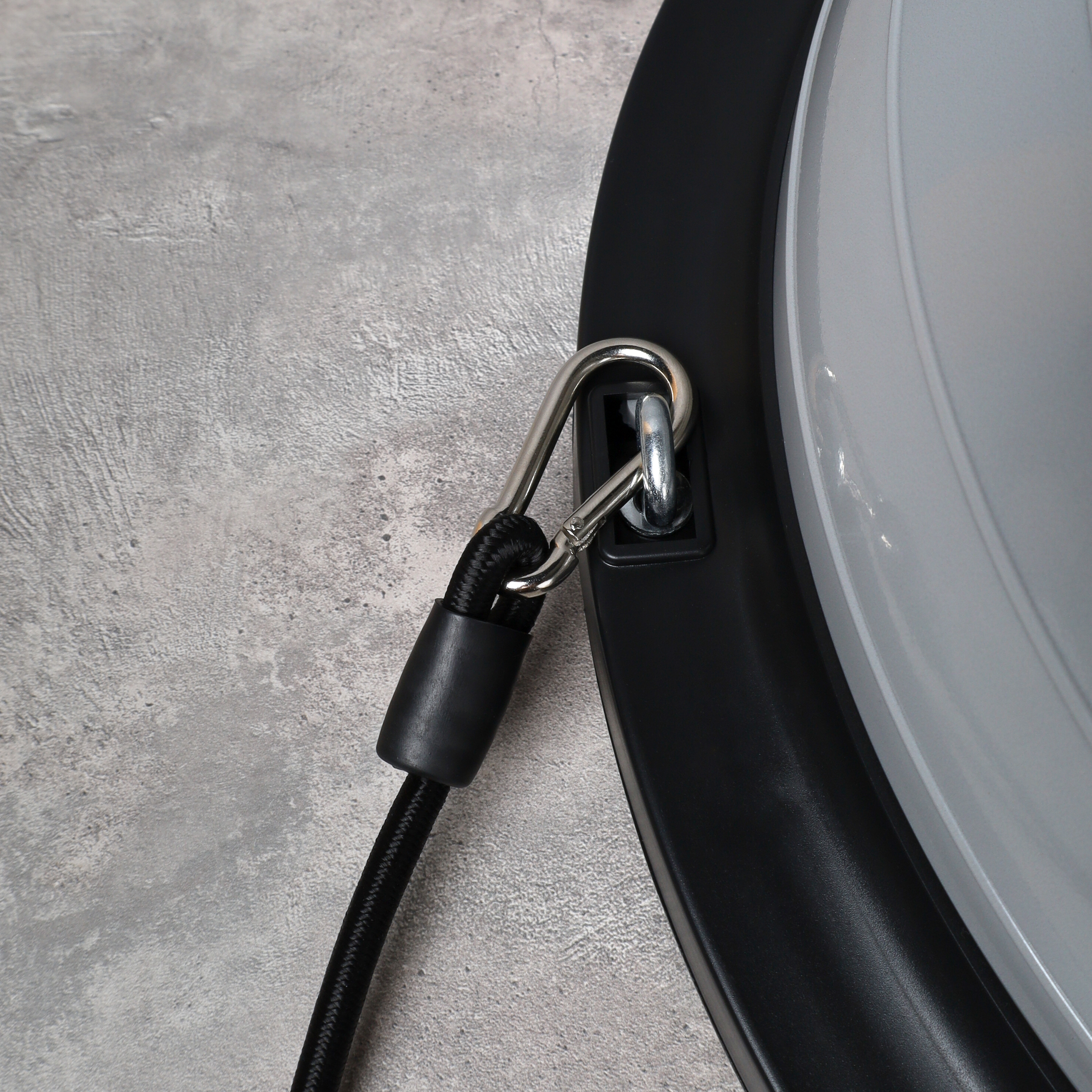 Полусфера балансировочная BOSU 46см Woohooo Drops эспандер, насос/ серый / B46Dr-G/ уп5