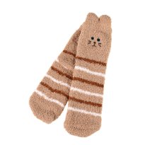 Носки женские флисовые р. 35-40 Лапки новогодний №3 / MNZ-16/3 /уп 12 /700654