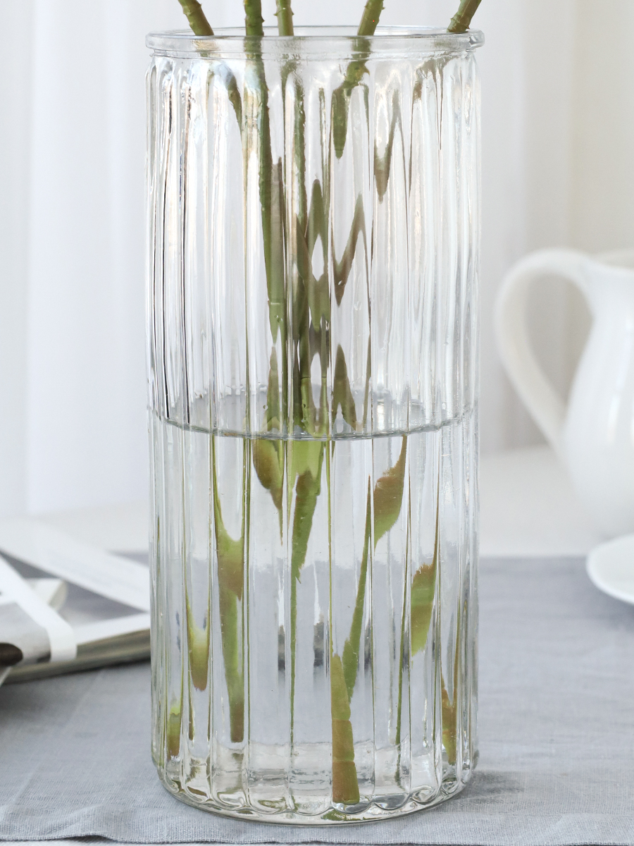 Ваза для цветов 25 см / WRD-120 /уп 20/без и/уп