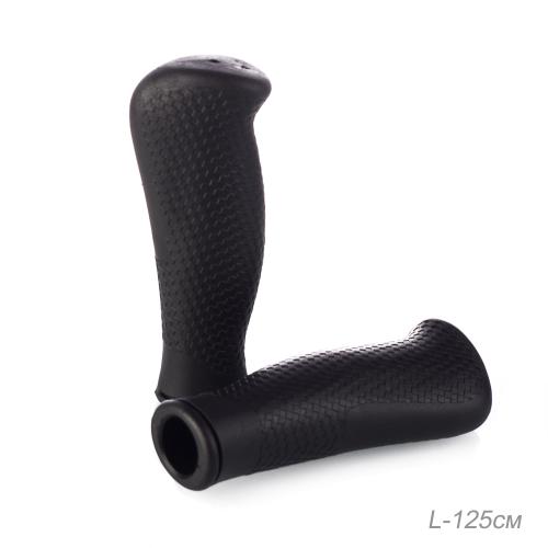 Грипсы 125мм Цвет черные 2 шт /уп 100/ Материал TPE