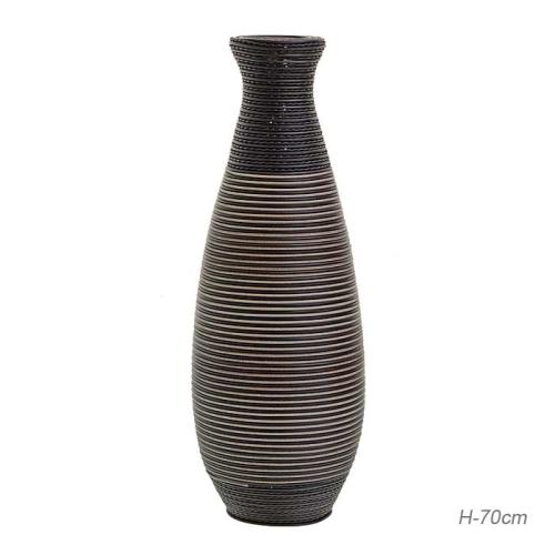 Ваза напольная 70 см Плетенка / 659-2 /уп 6/