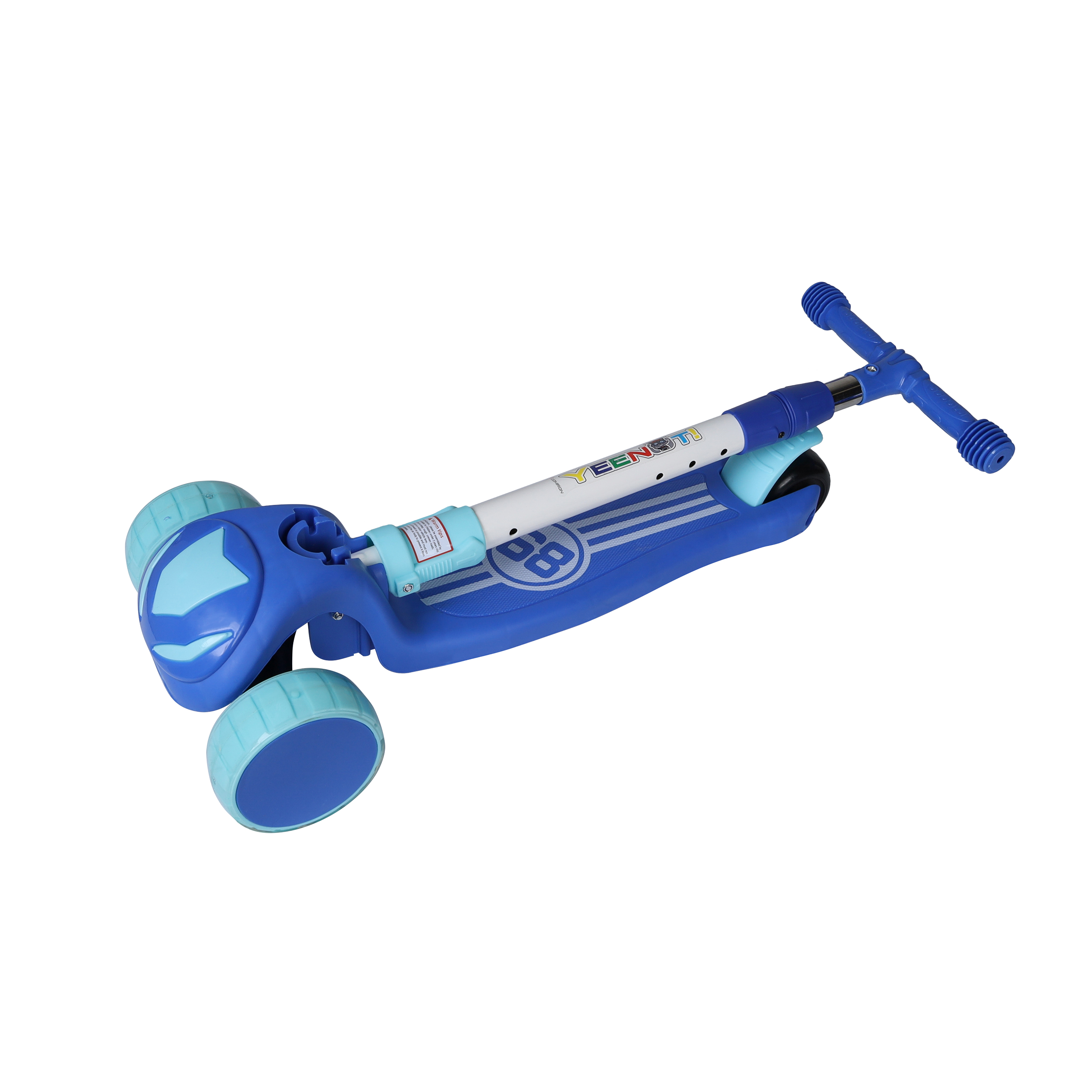 Самокат 3-х колесный Yeenot /QY-k11/уп 8/ Синий