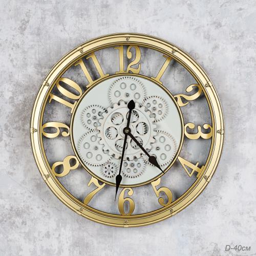 Часы настенные 40 см / 246 /уп 10/шестеренки