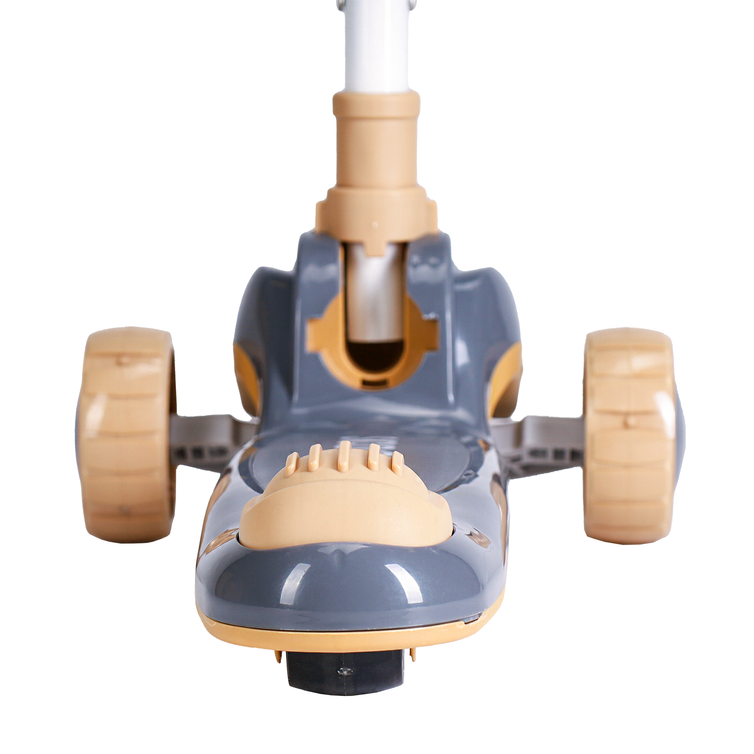 Самокат 3-х колесный SCOOTER Super car / ZR-758 /уп 8/ графит металлик