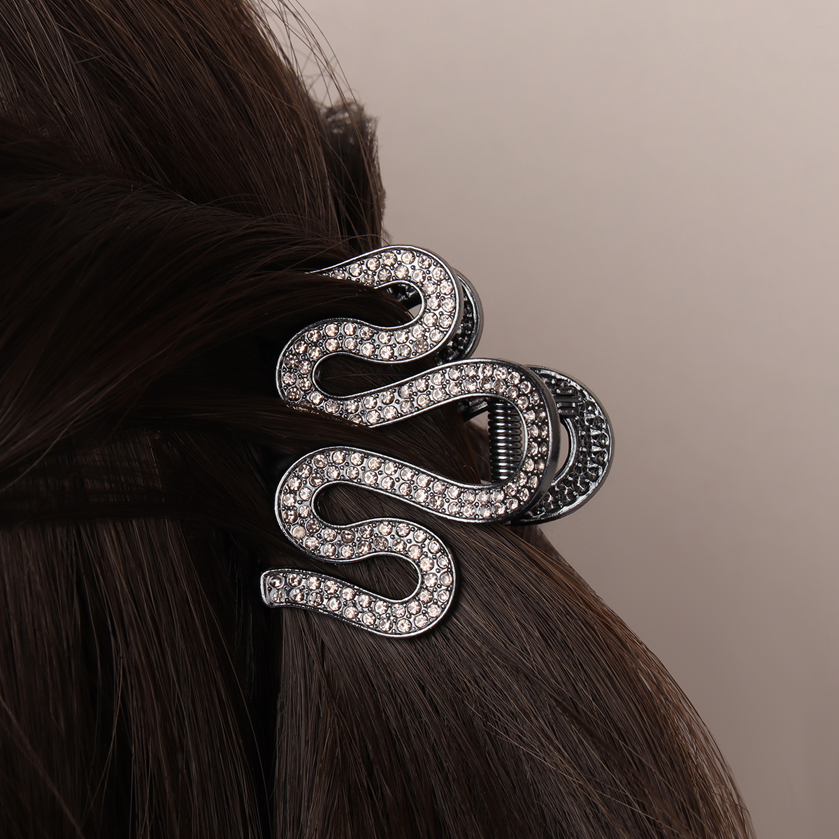 Заколка-краб для волос / XY2415-30 /уп 20/металл