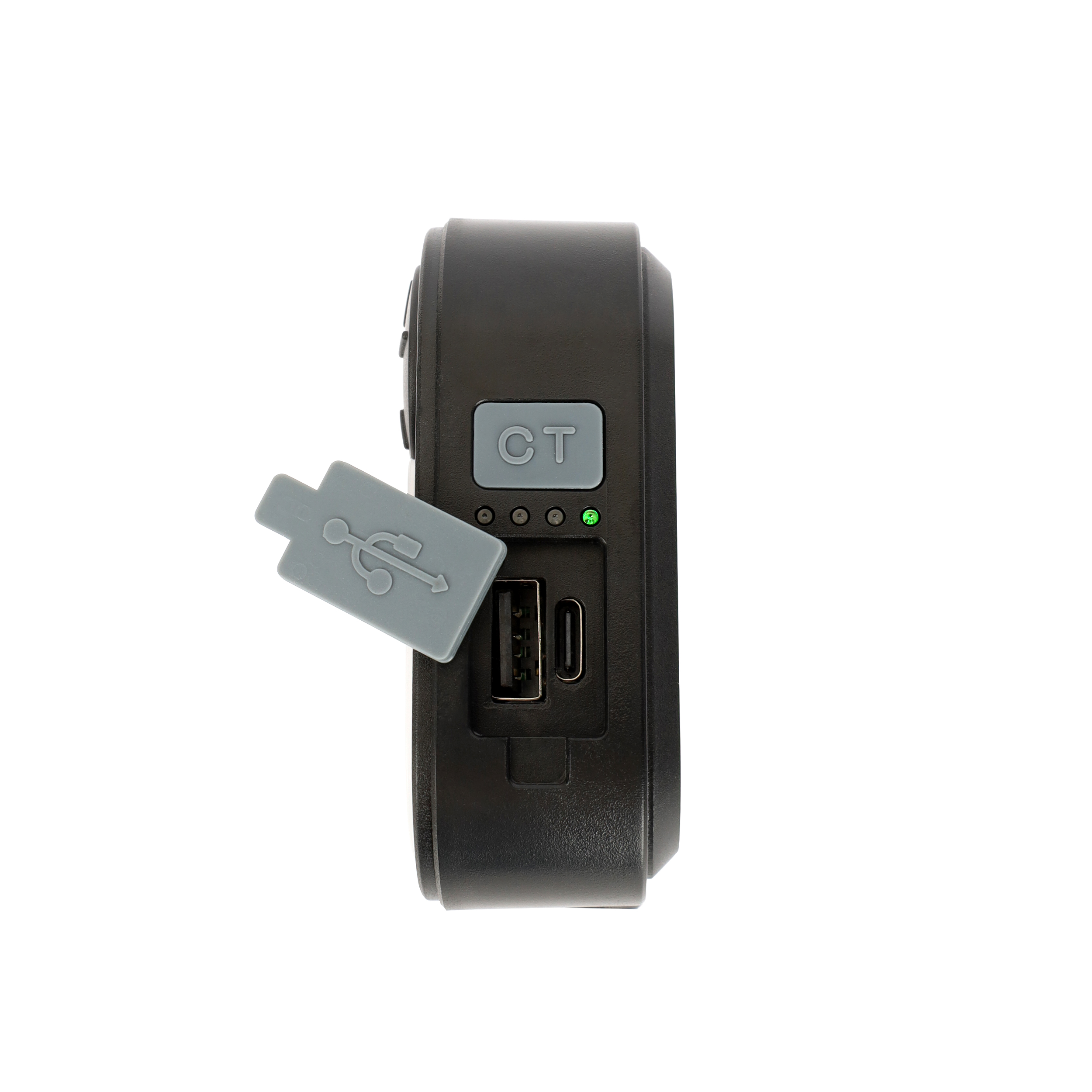 Фонарь кемпинговый COMIRON "ILLUMINATION". Подзарядка от солнца. Корпус ABS; Свет 15-750lm; Аккум 3000 mAh; USB, Type-C. Вес-165гр. /уп100/