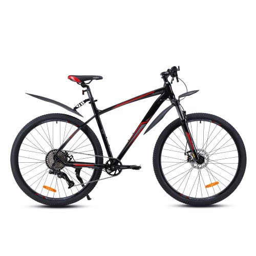 Велосипед 29" рама 21" 1x10sp 11-42T COMIRON GENESIS чёрный красный