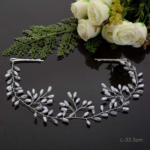 Веточка для волос 33 см / 278-14 /уп 12/с невидимками