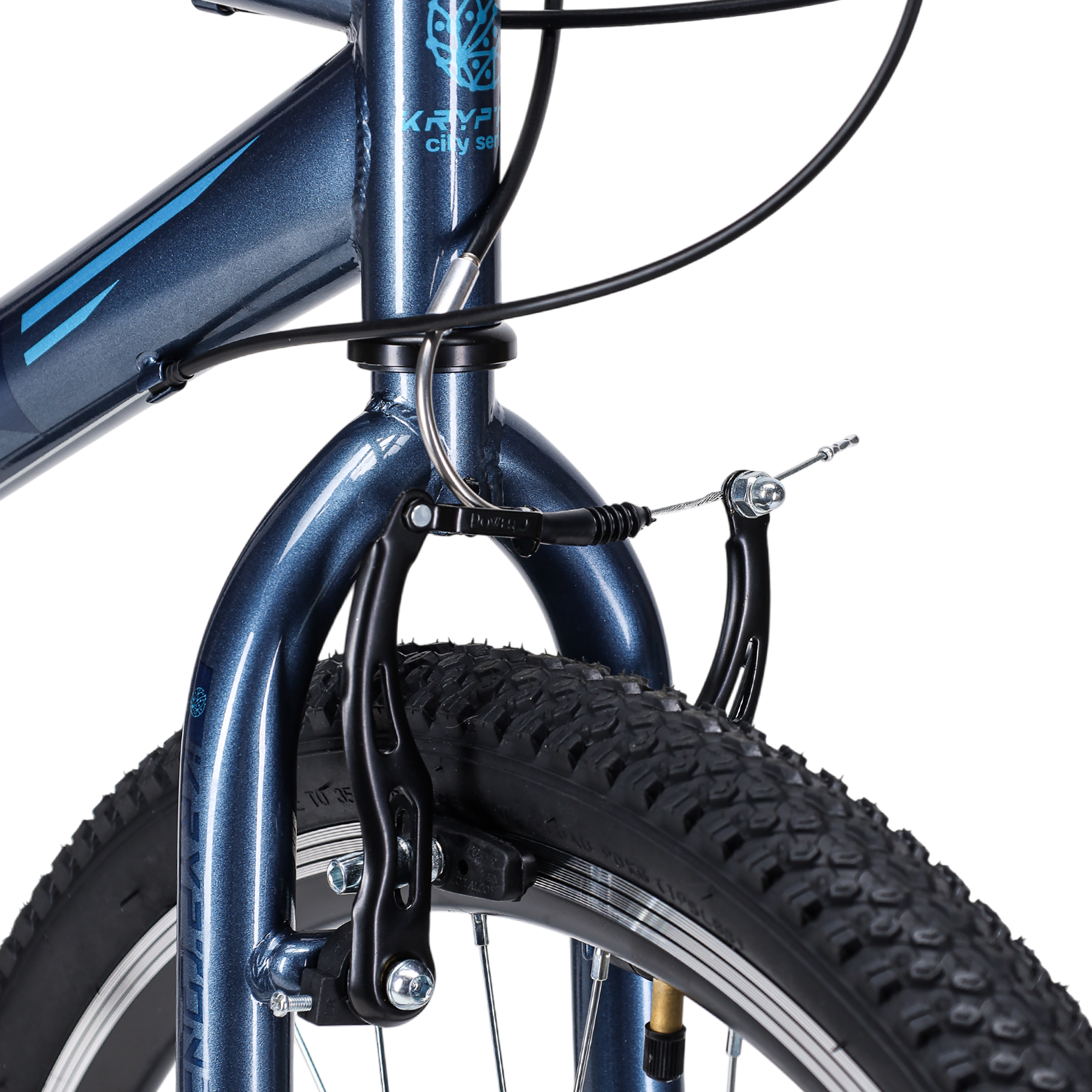 Велосипед 26" рама 17" 7sp KRYPTON TWINKLE TWO синий металлик