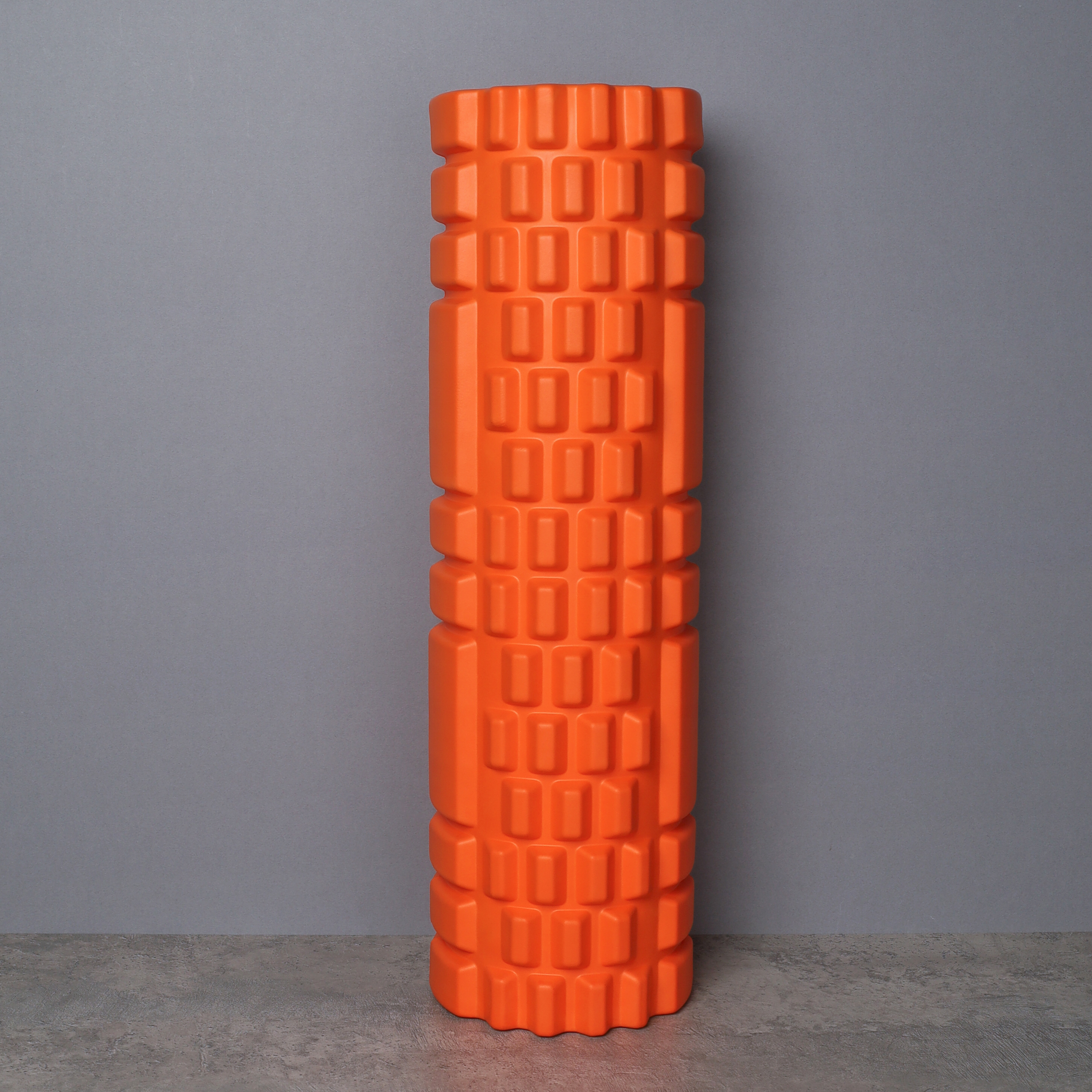 Ролик массажный спортивный Woohooo BRICK 45x14/ оранжевый/уп10