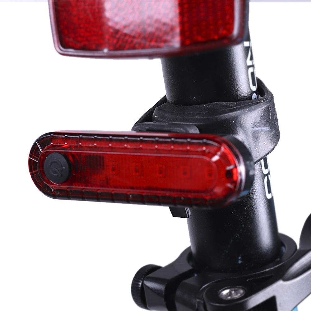 Фонарь задний COMIRON TA11 корпус: пластик, IPX4; свет: COB(5LED), 50lm; аккум: 330mAh, USB; четыре режима, в коробке. /уп 40/200/