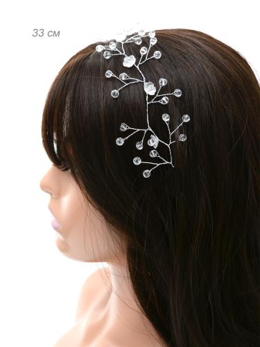 Веточка для волос 33 см / 279-7 /уп 12/с невидимками