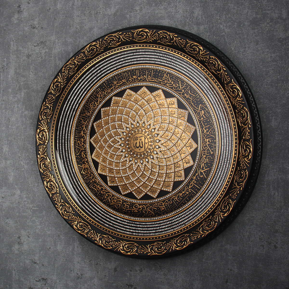 Картина мусульманская 56 см / Y40-BG /уп 6/стразы