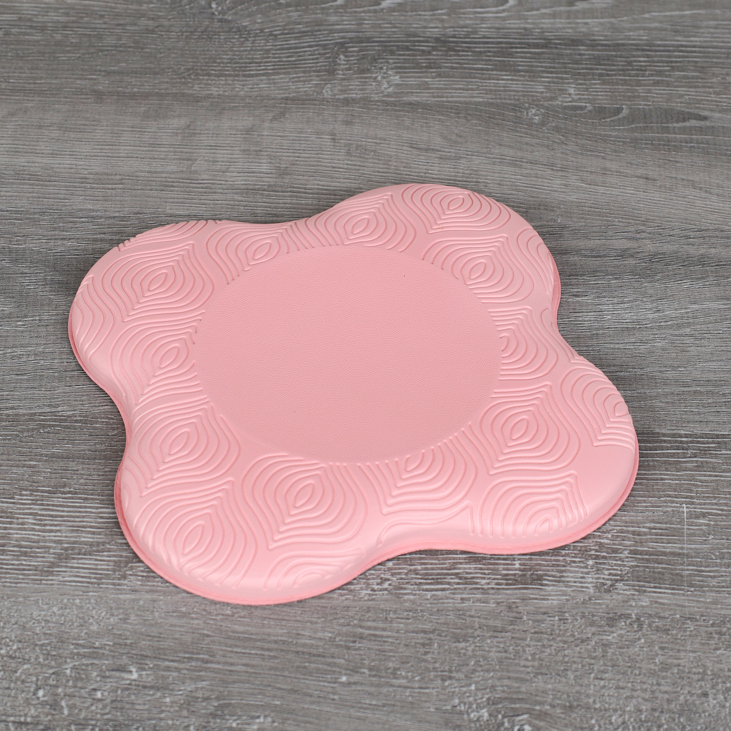 Подушка опорная для фитнеса и йоги 20х20х2/ розовый/ уп100