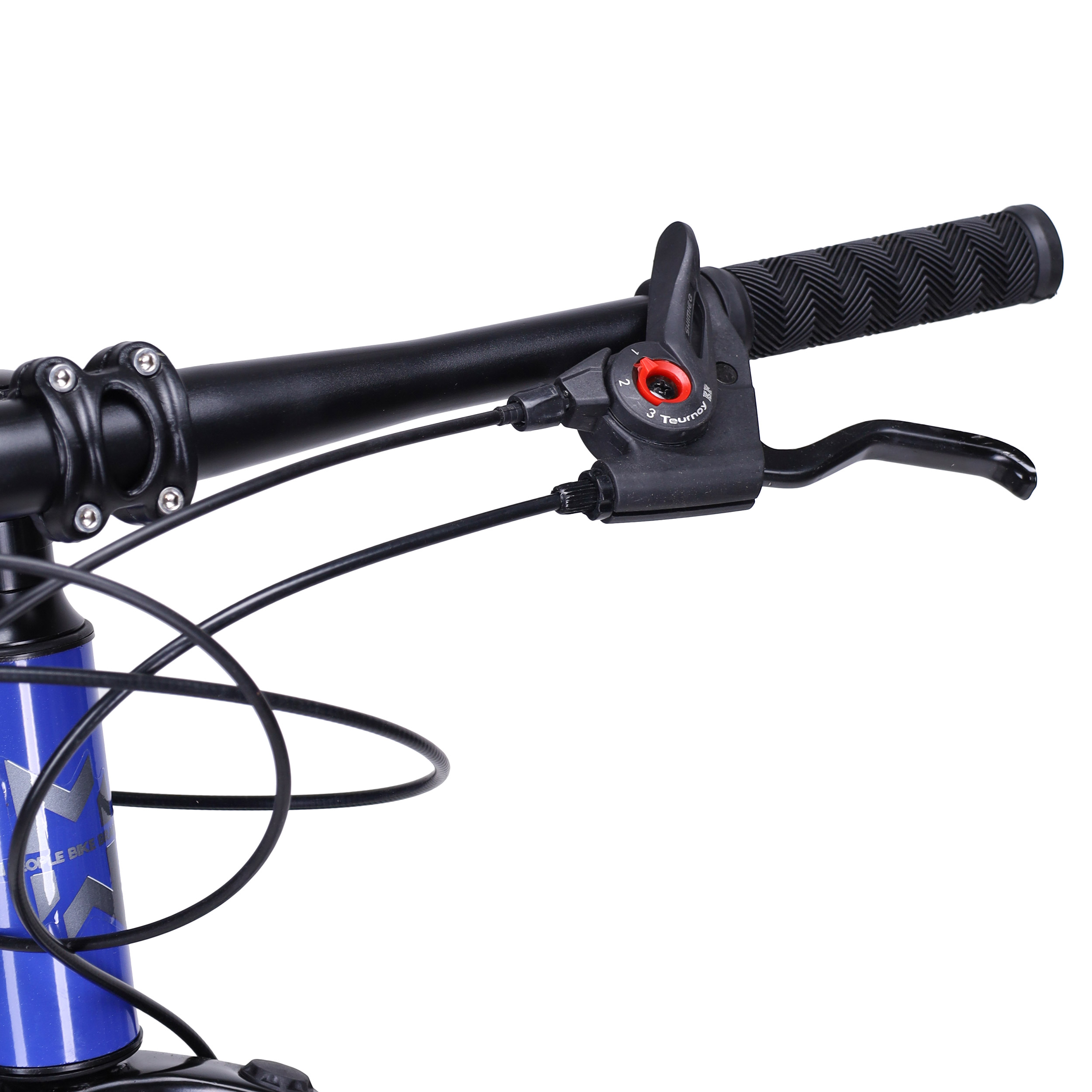 Велосипед 26" рама 17" 21sp MEGAWHEELS MOUNTAIN II чёрный-синий