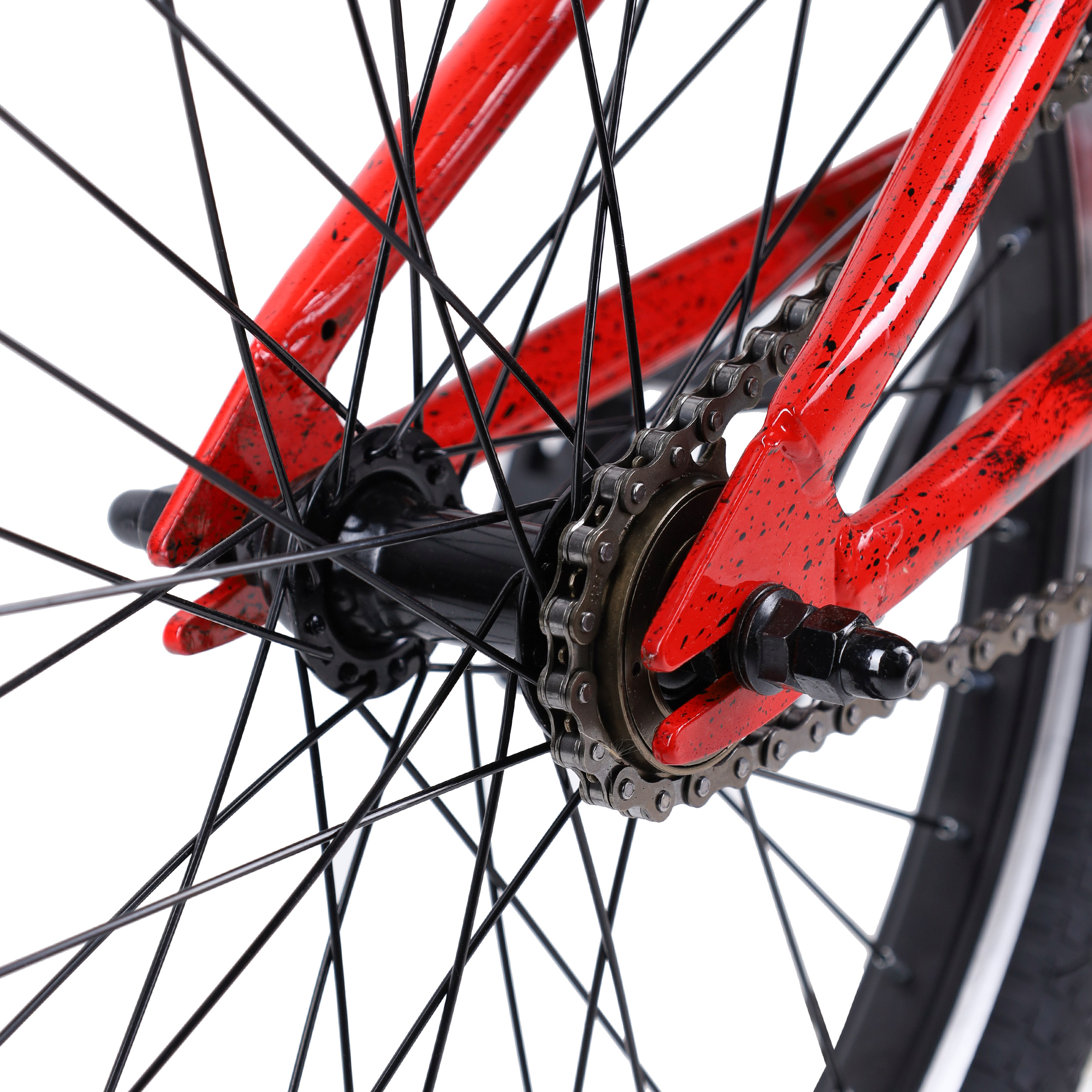 Велосипед BMX 20" Рама 18.7" WOOHOO STAGE TWO перец чили