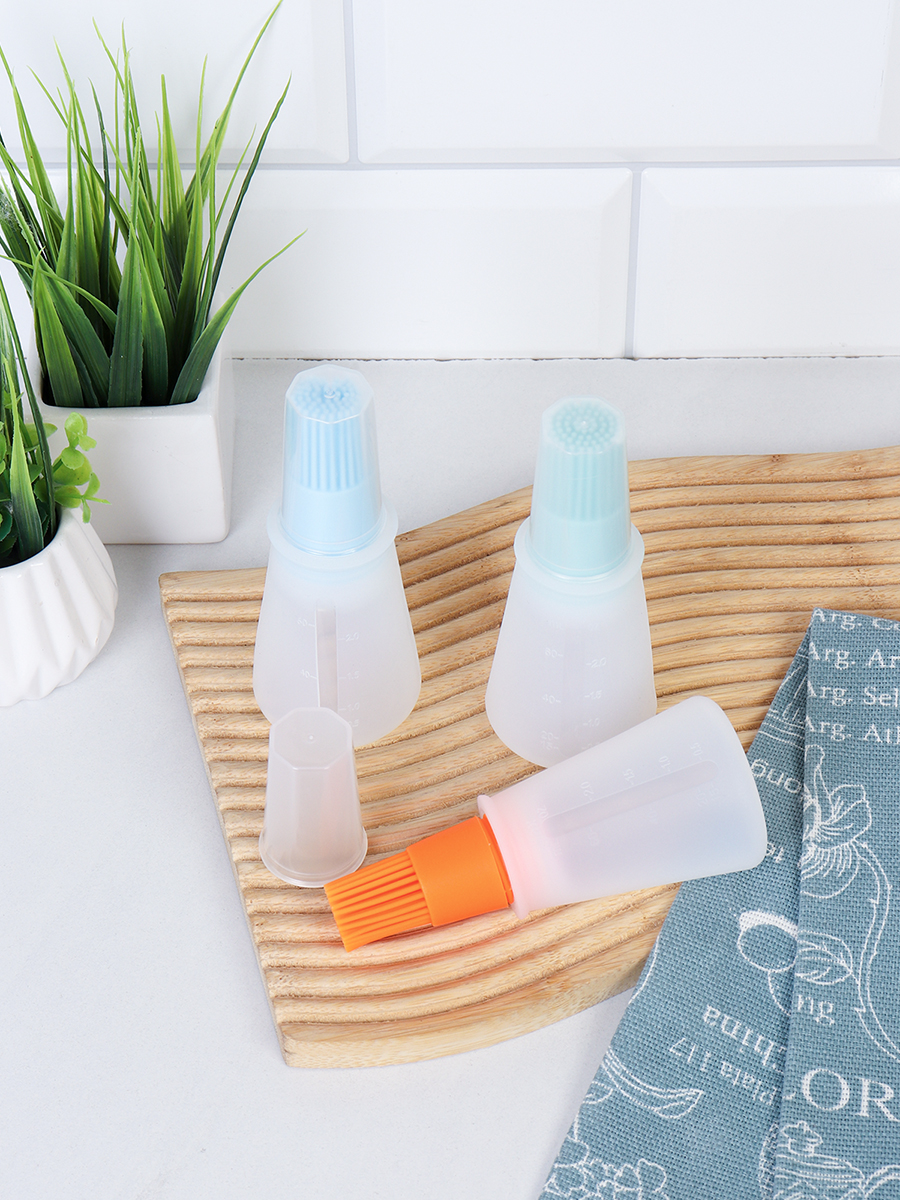 Кисточка масленка силиконовая 11,8x4,8 см / SH-721 /уп 300/