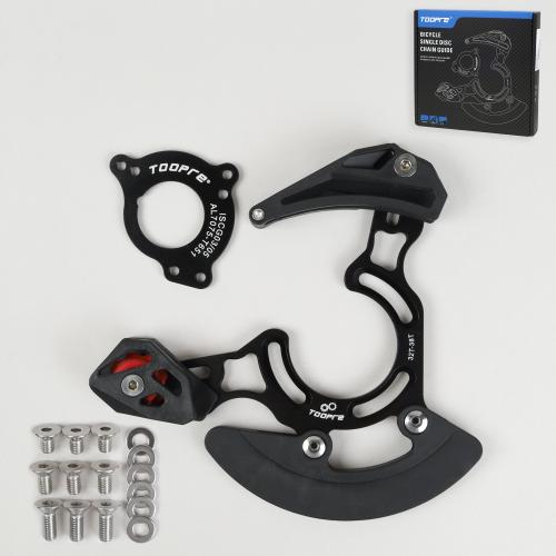 Успокоитель цепи универсальный: pitch 47.77/55.92mm. Звезды 32-38Т. TOOPRE CG03/05/BB. Алюминий/пластик. Черный /уп 20/