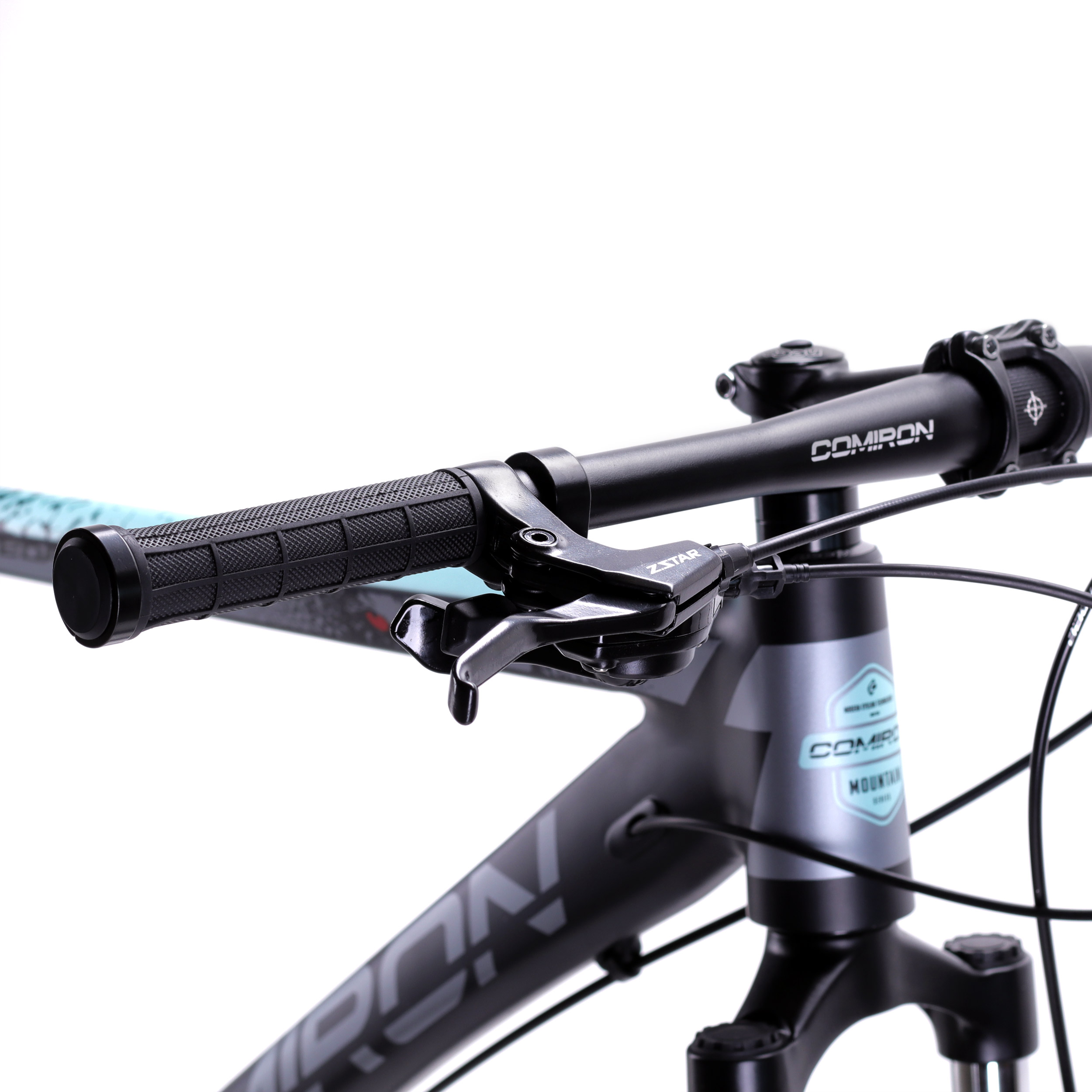 Велосипед горный COMIRON PREDATOR 2.0 (ХИЩНИК)  27.5"*19", 1*11sp цвет: чёрный MRCDS F1