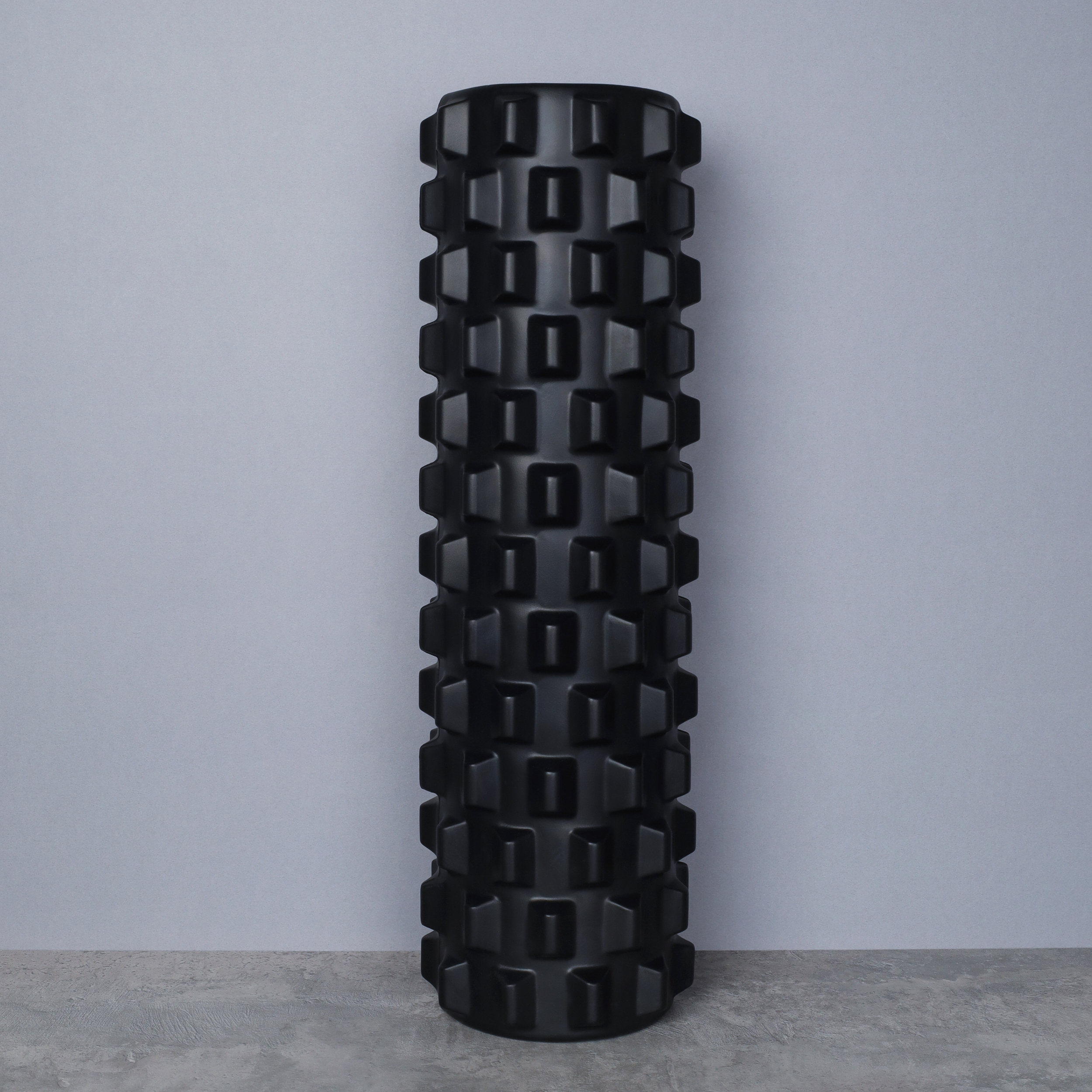 Ролик массажный спортивный Woohooo SHARP 45x14 / АКЦИЯ ! / черный / уп10 