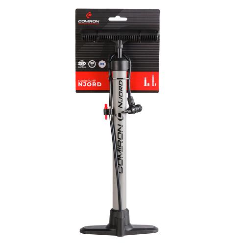 Насос напольный COMIRON NJORD, стальной корпус, 540*38мм, 612 см3, 7 бар, 100 psi., стальной шток 12мм., вес 592 гр. /уп 20/