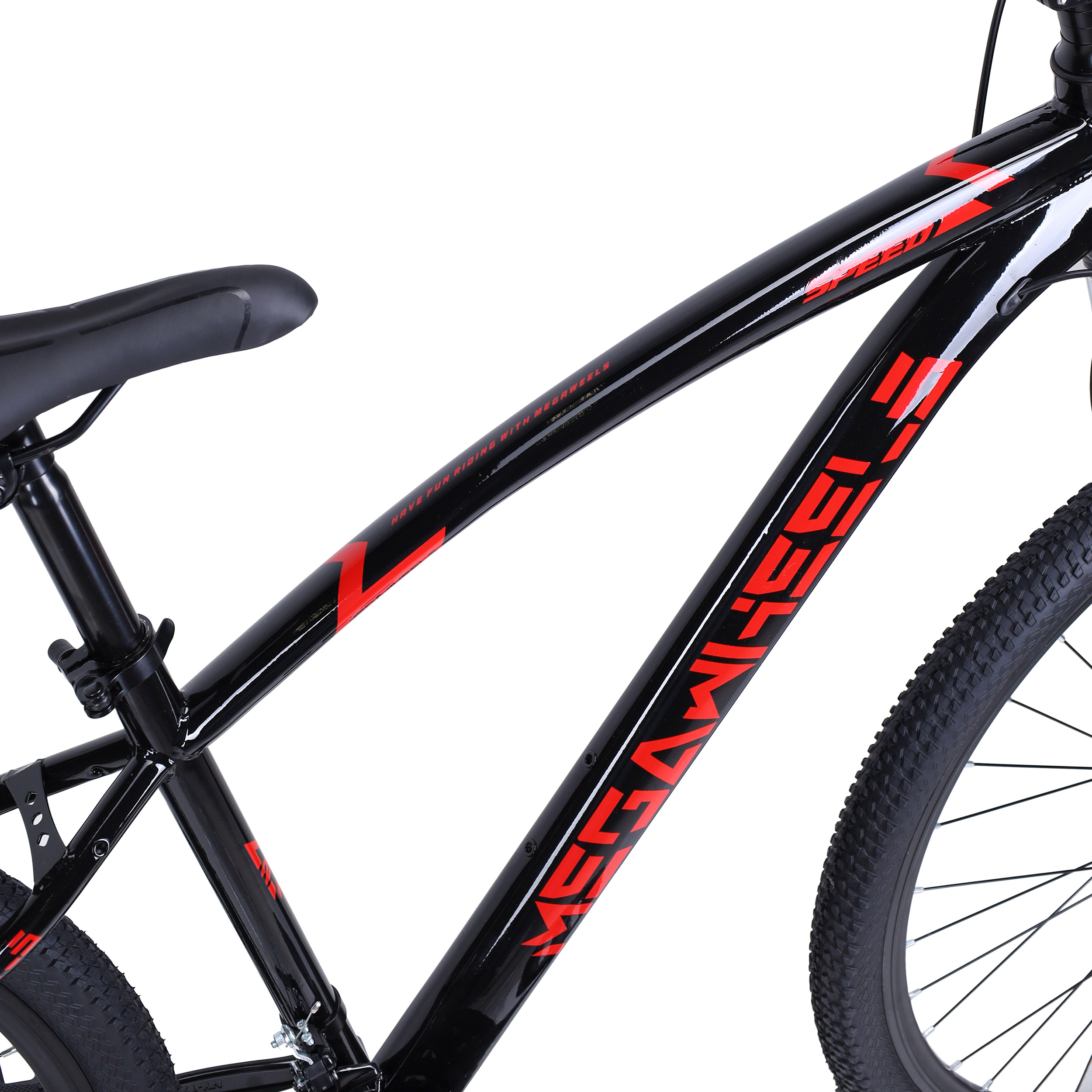Велосипед горный 29" 21sp MEGAWHEELS SPEED черно-красный