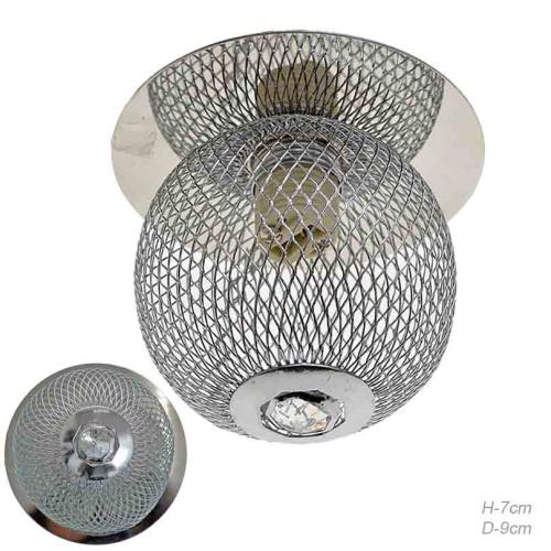 Светильник точечный / F3996-80/ серебро