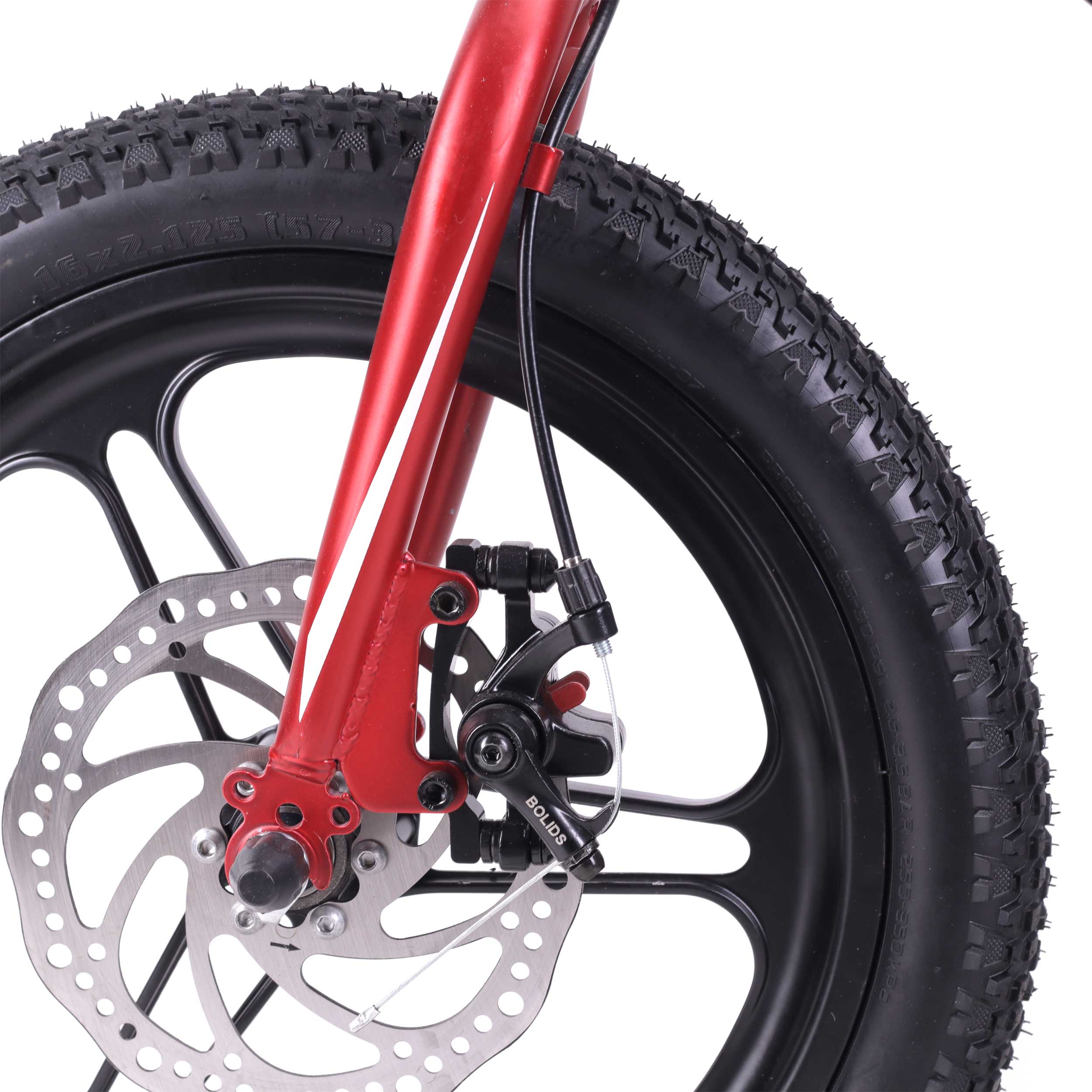 Велосипед 16" M16BR COMIRON MATRIX чёрный красный