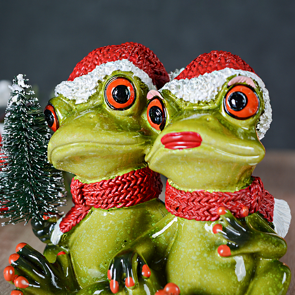 Фигурка Лягушка 10 см / YX39003R /уп 2/24/новый год