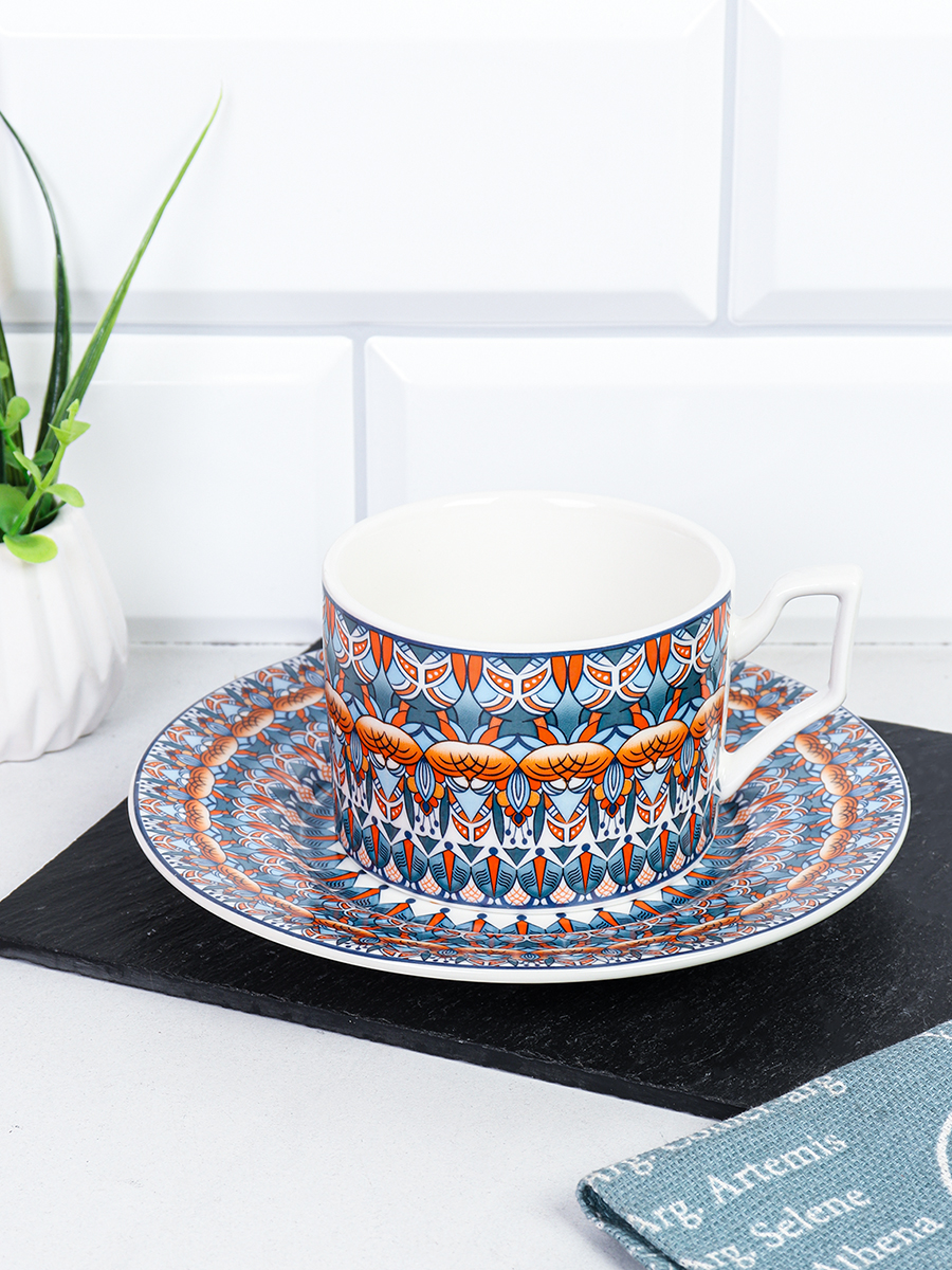 Чайная пара 250 мл / WY-33 /уп 40/ подарочная коробка