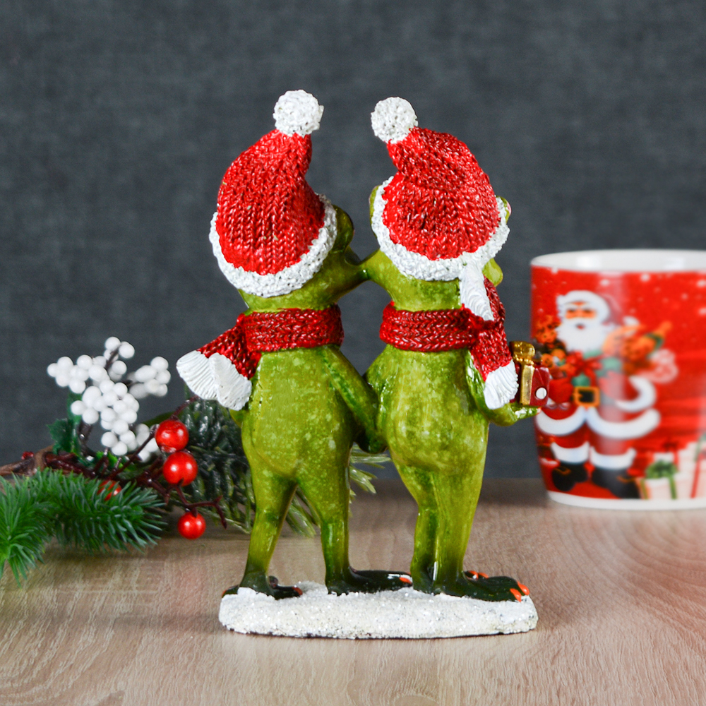 Фигурка Лягушка 17 см / YX39006R /уп 18/новый год