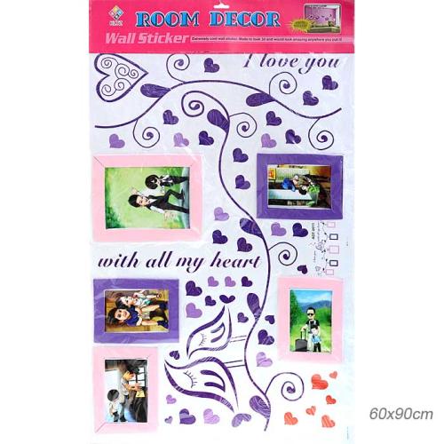 Наклейка фоторамка интерьерная 60х90 см / ADT-8011 / АКЦИЯ