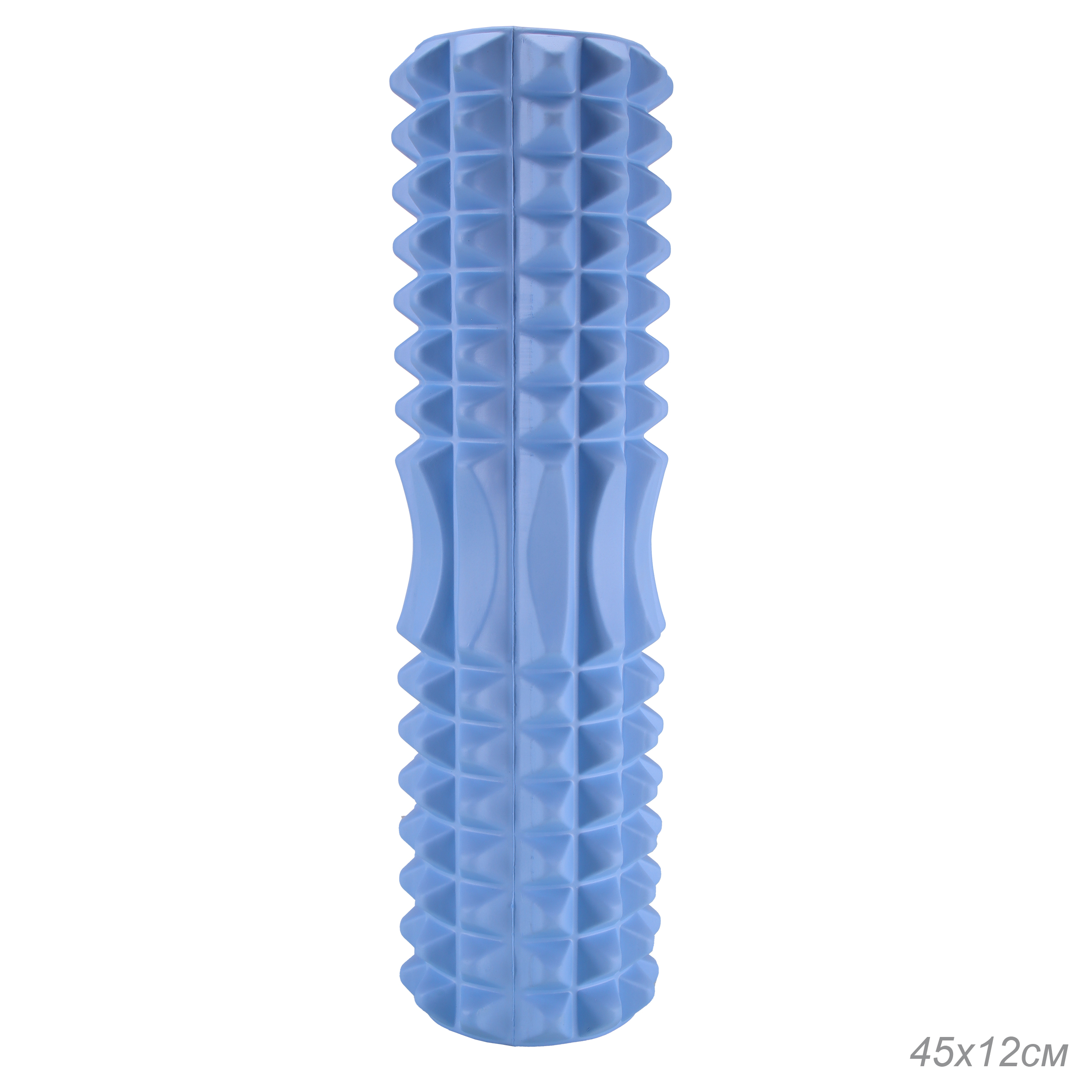 Ролик для йоги 45х12 см / LX-45-2 /уп 10/ микс (Синий)