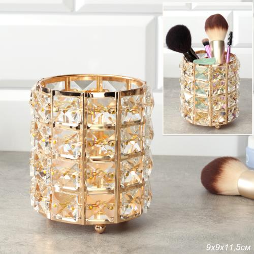 Органайзер подставка золото 9х11,5 см / N-005 /уп 60/органайзер