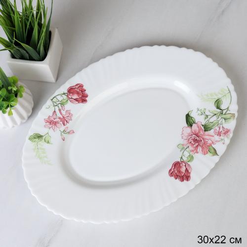 Блюдо овальное 300 мм / LHYP-120XN (7223) ШТУЧНО (7223) / Фантазия