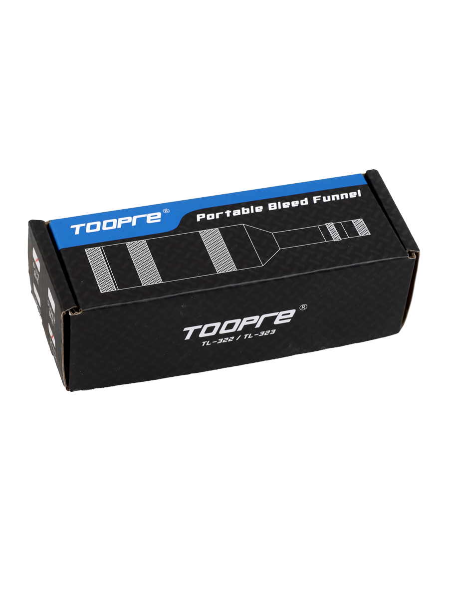 Бачок масляный для прокачки гидравлических тормозов TOOPRE TL-323/ 50мл / Алюминиевый /уп 100/