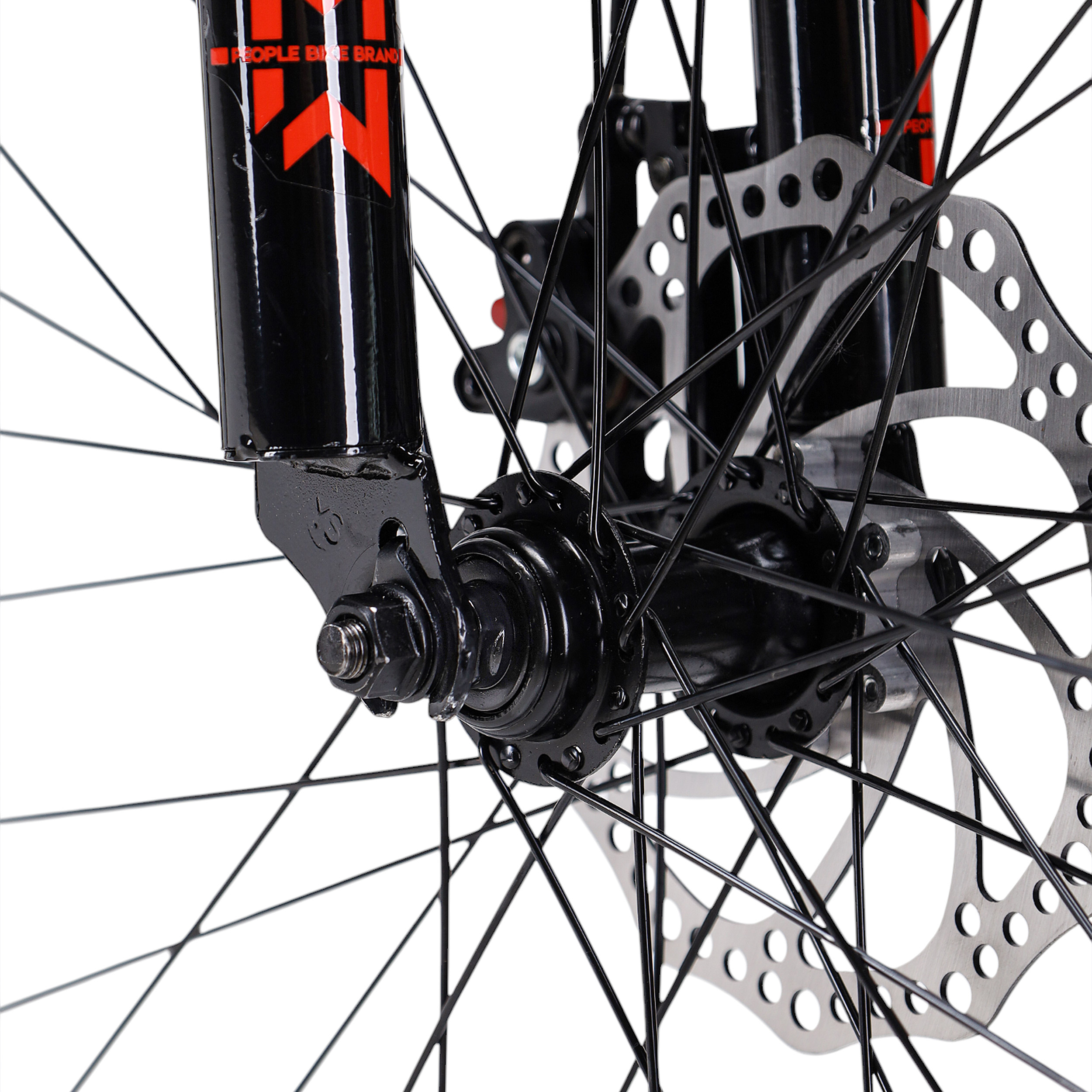 Велосипед 26" рама 17" 21sp  MEGAWHEELS FURIOUS чёрный-красный