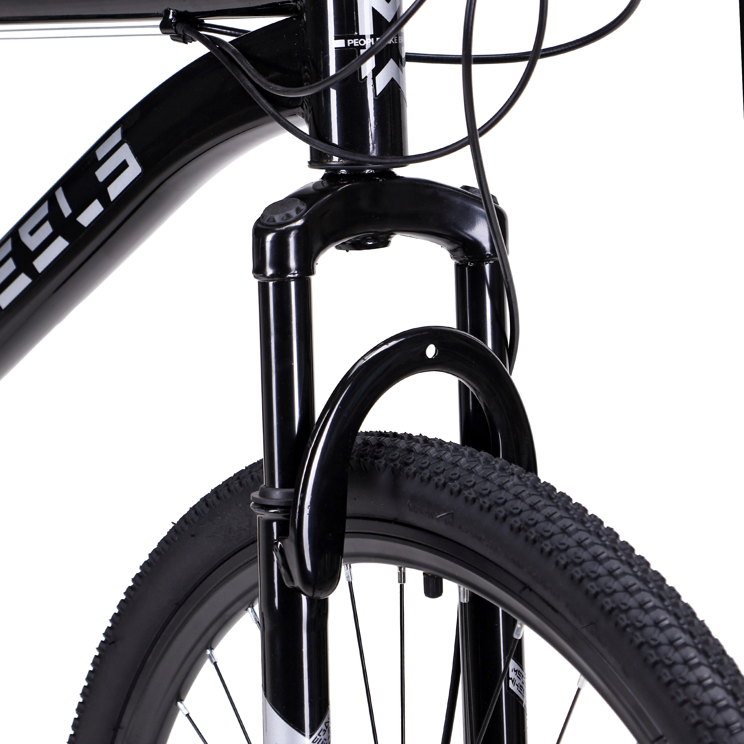 Велосипед 26" рама 17" 21sp MEGAWHEELS MOUNTAIN II чёрный-серый