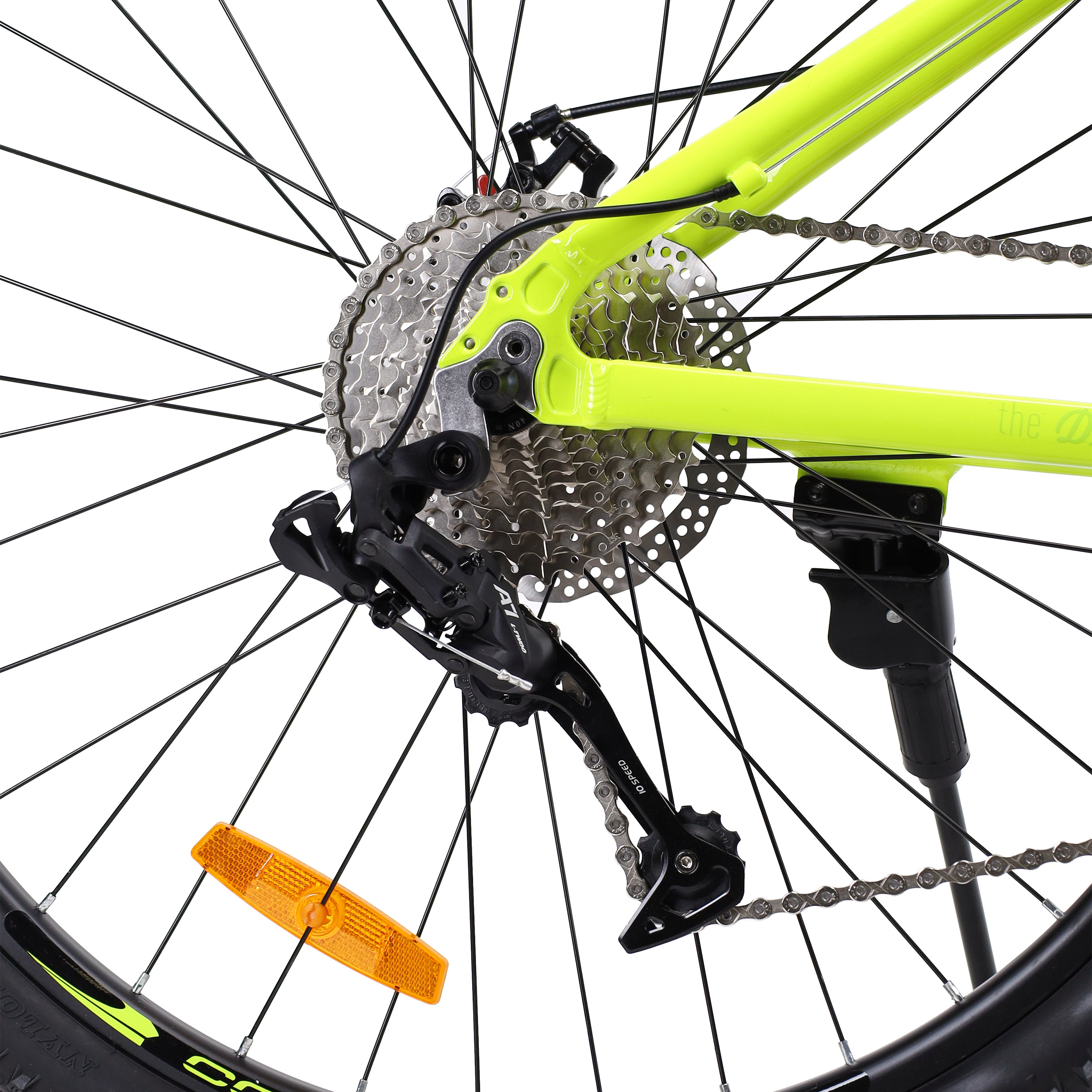 Велосипед 27,5" рама 17" 1х10sp COMIRON DESIRE зелёный лайм