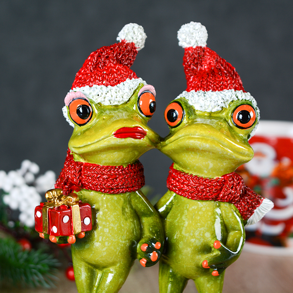 Фигурка Лягушка 17 см / YX39006R /уп 18/новый год