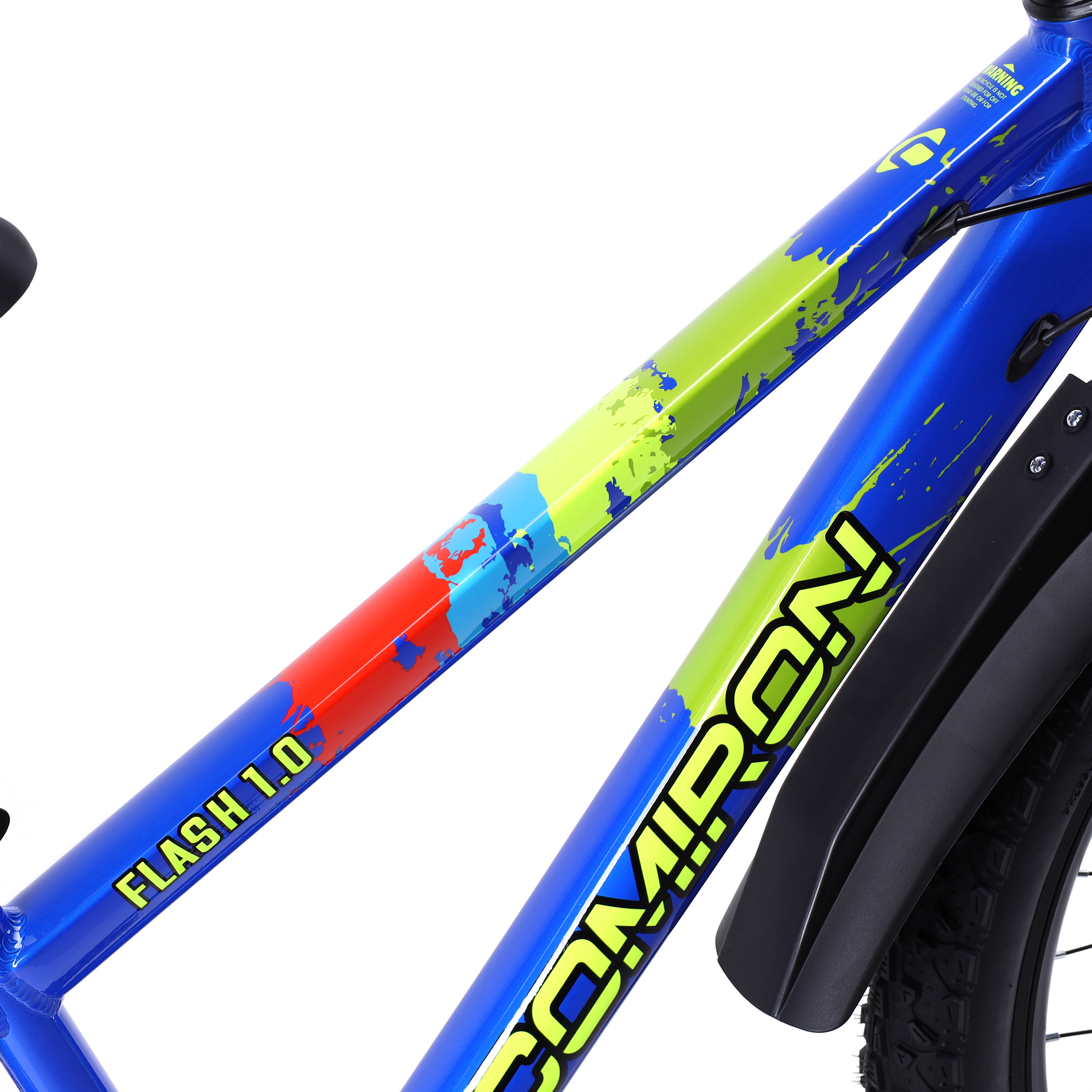 Велосипед 24"x3.0 рама 13" 7sp COMIRON FLASH полуфэт ригид синий