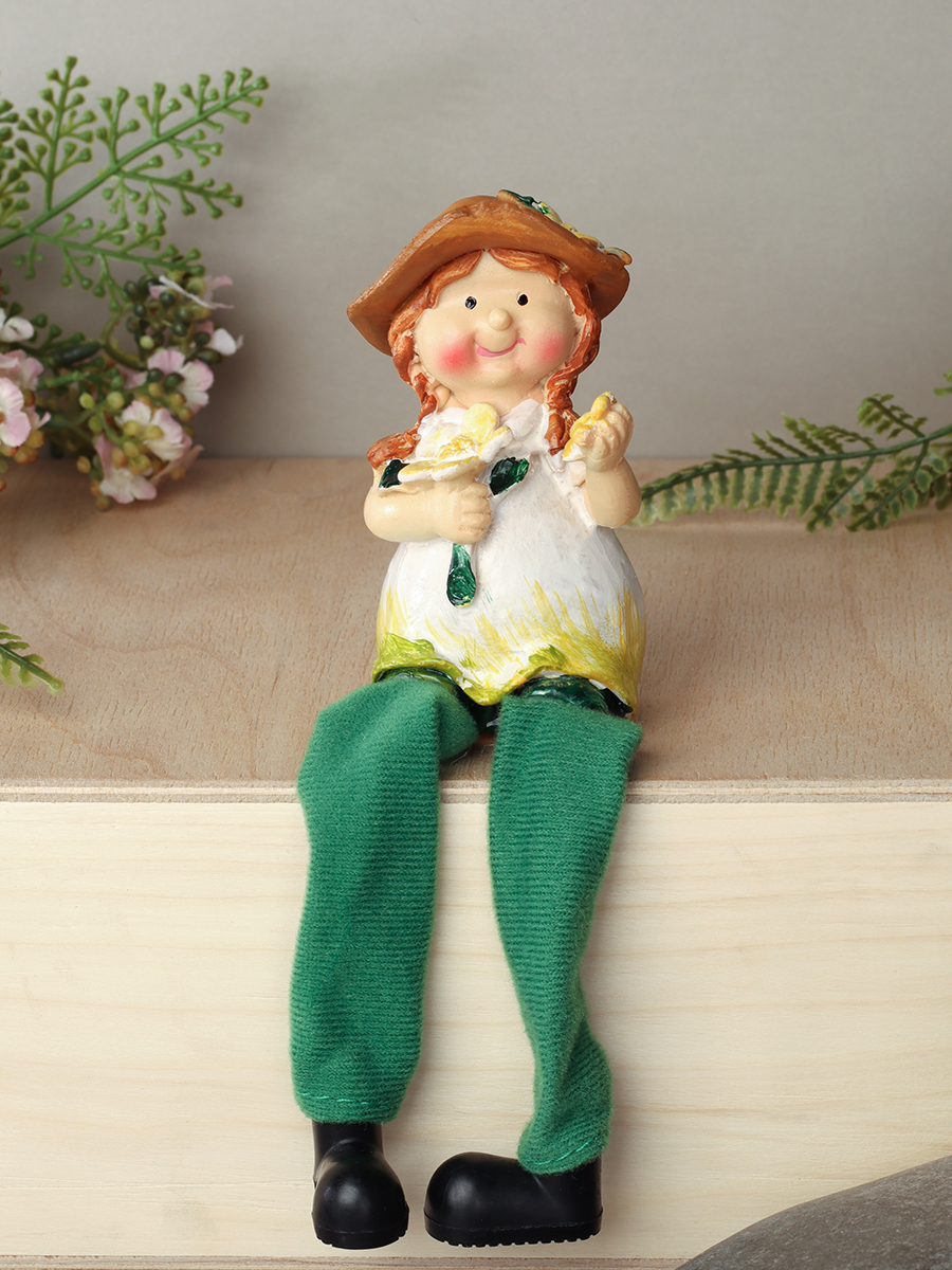 Фигурка висячие ножки Лаванда 10 см / YG770 /уп 2/288/микс