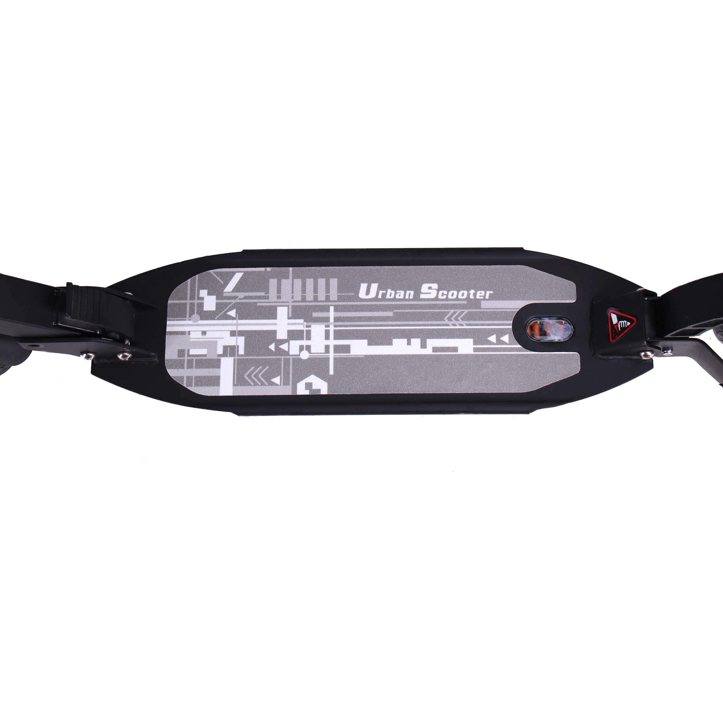 Самокат 2-х колесный с дисковым тормозом / GT200GB /уп 6/черный